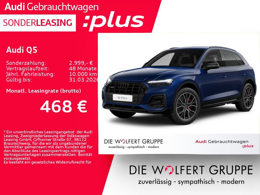 Audi Q5 TFSI e advanced 50 TFSI e quattro **0,5%** Leasing