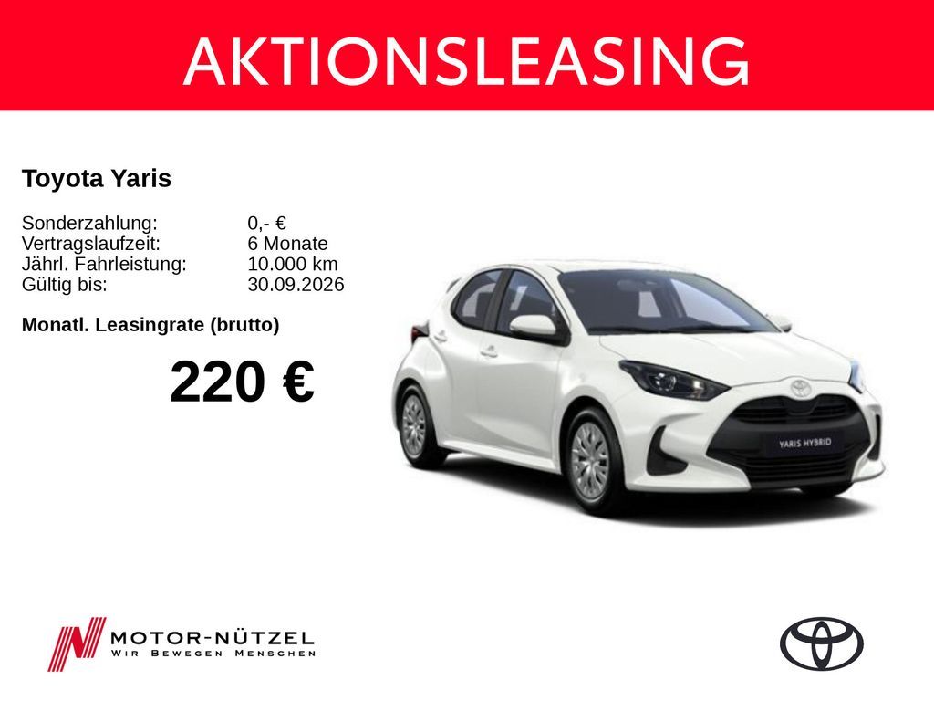 Toyota Yaris Hybrid Active + Business *ALL-IN-LEASING* Leasing