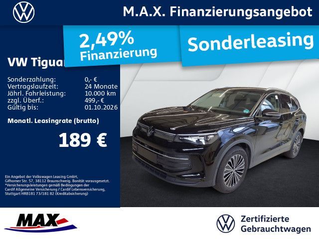 Volkswagen Tiguan 1.5 eTSI LIFE GOAL DSG LED+KAMERA+AHK+DCP Leasing