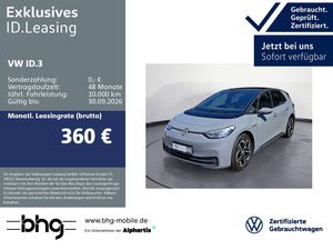 Volkswagen ID.3 Pro Performance Style Comfort Climatronic L