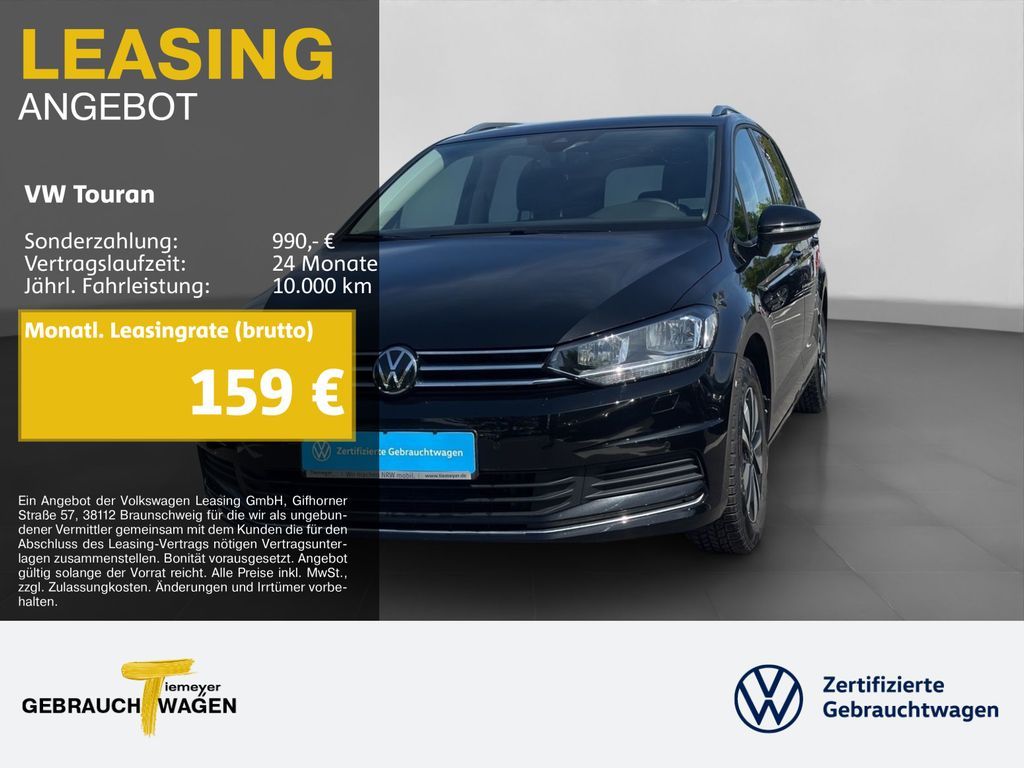 Volkswagen Touran 1.5 TSI GOAL 7-SITZE KAMERA eKLAPPE NAVI Leasing
