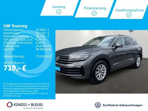 Volkswagen Touareg Elegance 4Motion 3.0 TDI AHK Standhz Luft Matrix Leasing