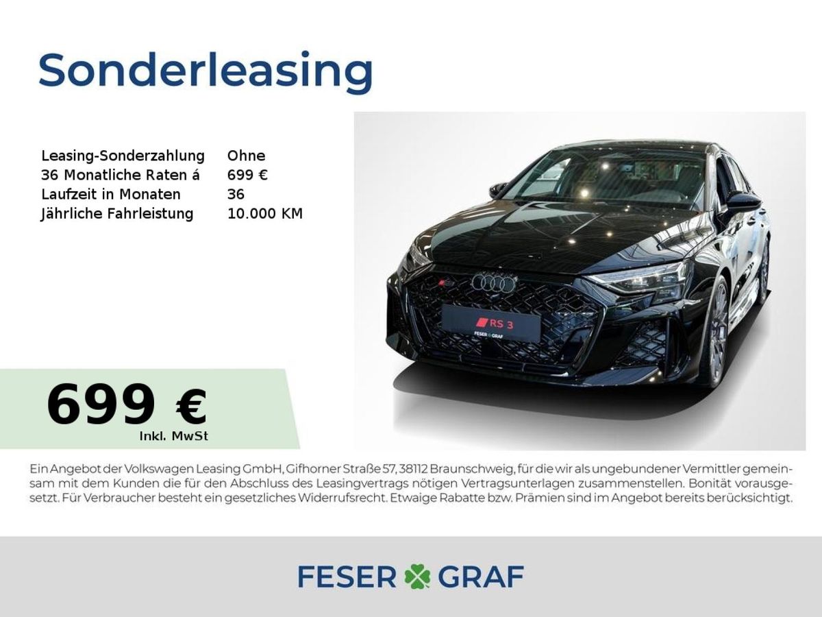 Audi RS3 Limousine S tronic Leasing