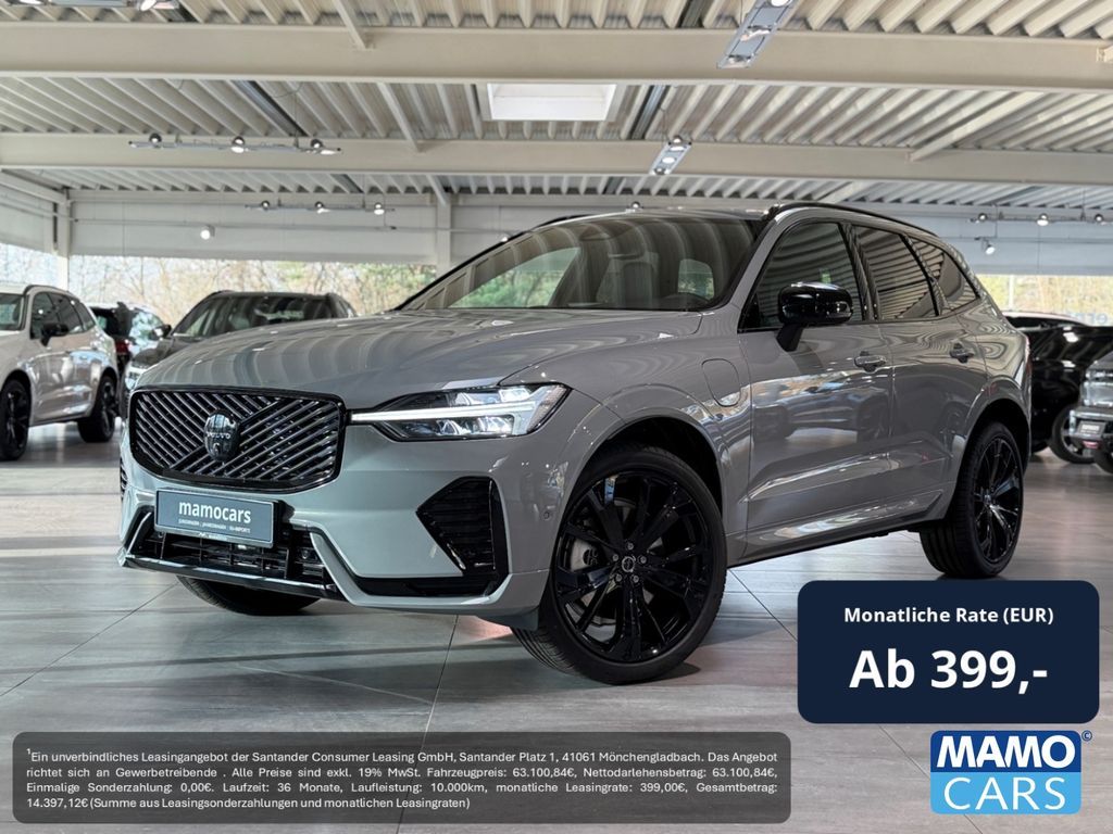 Volvo XC60 T8 AWD Plus Black Edition Plug-In Hybrid Leasing