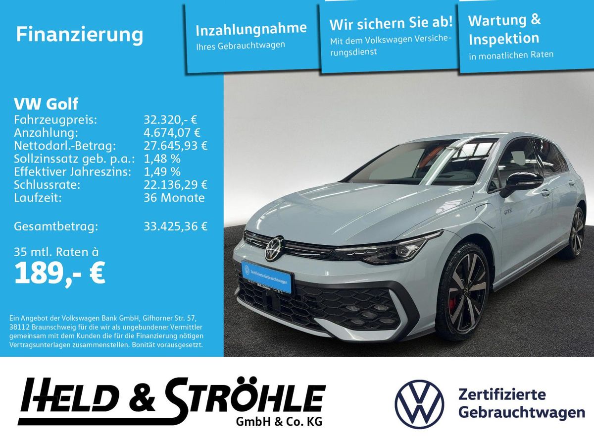 Volkswagen Golf GTE Black Style DCC KAM HuD IDA LED+ NAVI Leasing