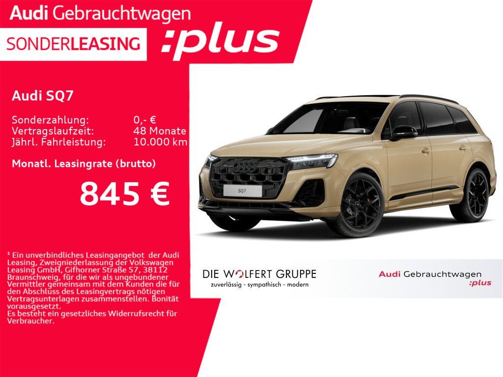 Audi SQ7 SUV PANO*AHK*B&O*ACC Leasing