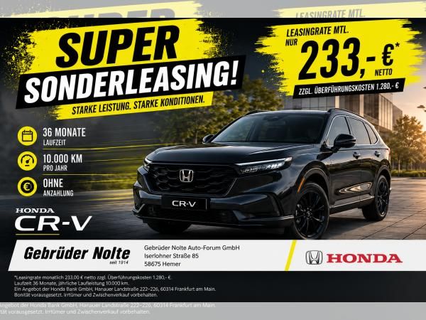 Honda CR-V 2.0 e:HEV Elegance **GEWERBEANGEBOT** Leasing
