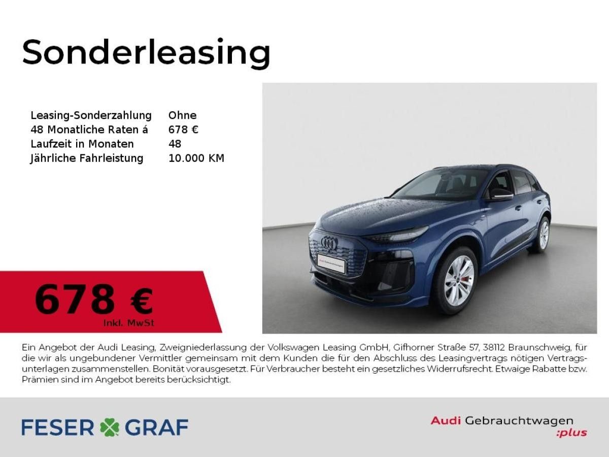 Audi Q6 e-tron S line Edition one/Matrix/Pano/Luft/Ai Leasing