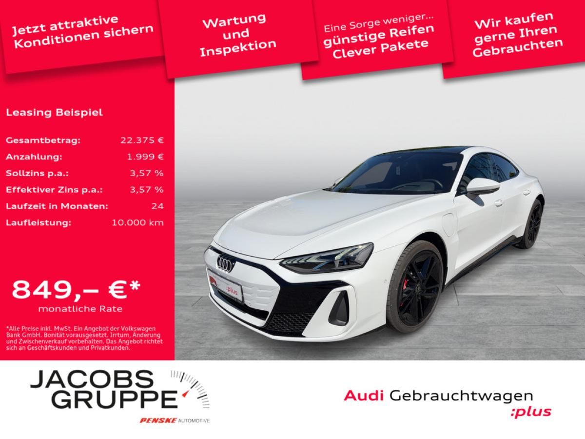 Audi e-tron GT S qu. Black/Facelift/S-Sitze/Pano/Laser/HuD/ACC/360° Leasing