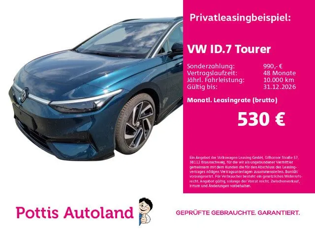 Volkswagen ID.7 Tourer PRO S PANO AHK NAVI KAMERA IQ.LIGHT