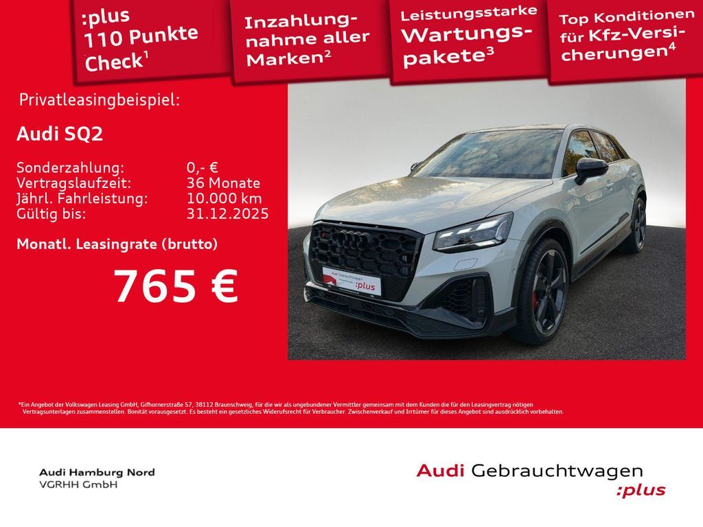Audi SQ2 2.0 TFSI quattro S tronic Navi ACC CarPlay Leasing