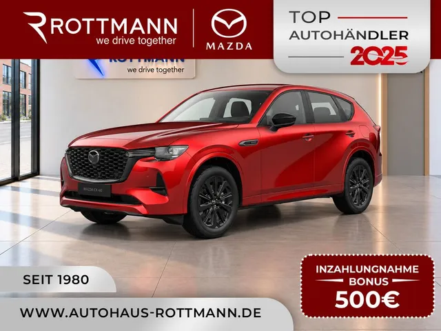 Mazda CX-60 2027 Plug-In Hybrid 327ps AWD PHEV Homura