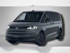 Volkswagen Multivan Volkswagen T7 Multivan Business KÜ 2.0 TSI 7-Gang-DSG, 150 kW, (204 PS)Sonderausstattung:Anschlussgarantie 2+3 Jahre, 100.000 km Räder LM 6,5 J x 17 "Dundrod" schwarzAnhängevorrichtung anklappbar (mit elektrischer Entriegelung)lange Bodenschien