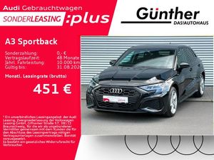 Audi A3 Sportback 45 TFSIe S LINE+KAMERA+ACC+OPTIK SC
