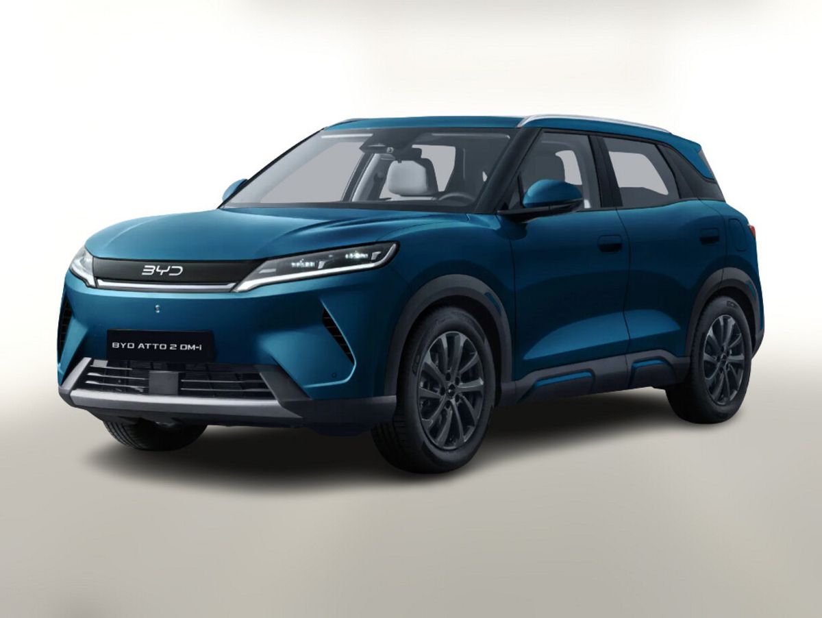 BYD Atto 2 DM-i Boost 90kmReichw Pano 360Kam Nav LED Leasing privat Leasing