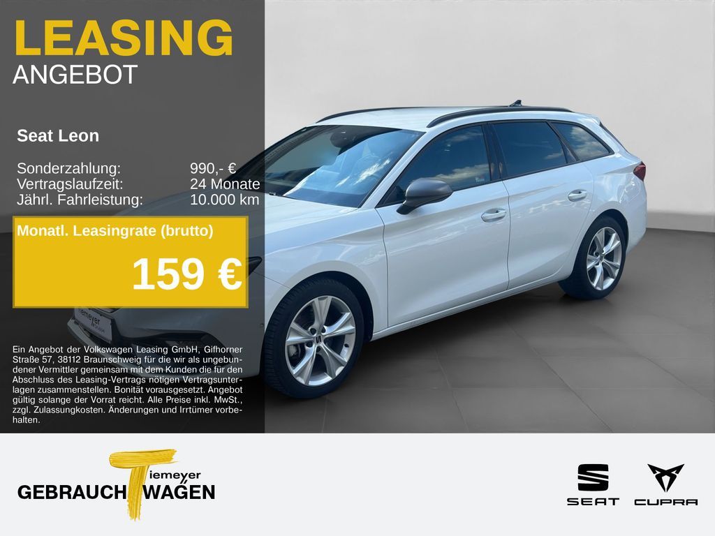 Seat Leon Sportstourer 2.0 TDI DSG FR AHK KAMERA NAVI Leasing