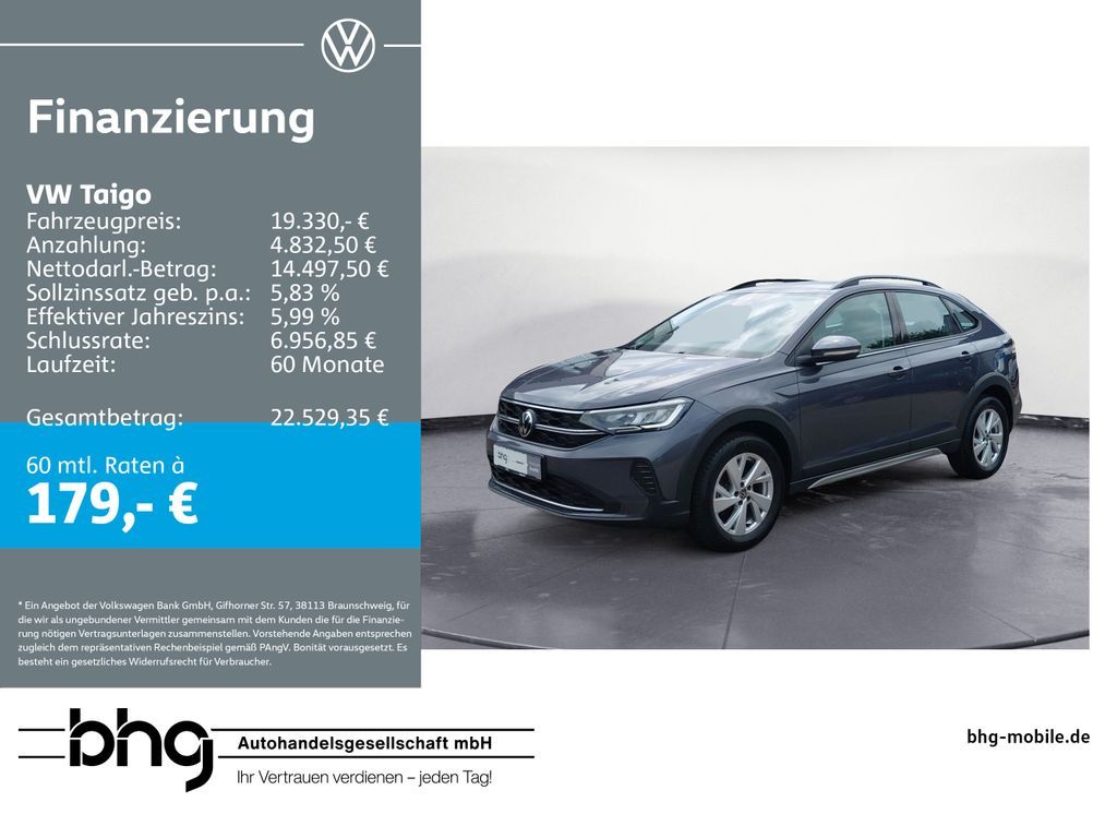 Volkswagen Taigo Life 1,0 l TSI OPF 5 Leasing