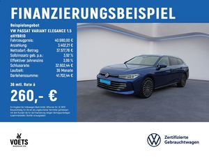 Volkswagen PASSAT VARIANT ELEGANCE 1.5 eHYBRID LED+AHK+AREA