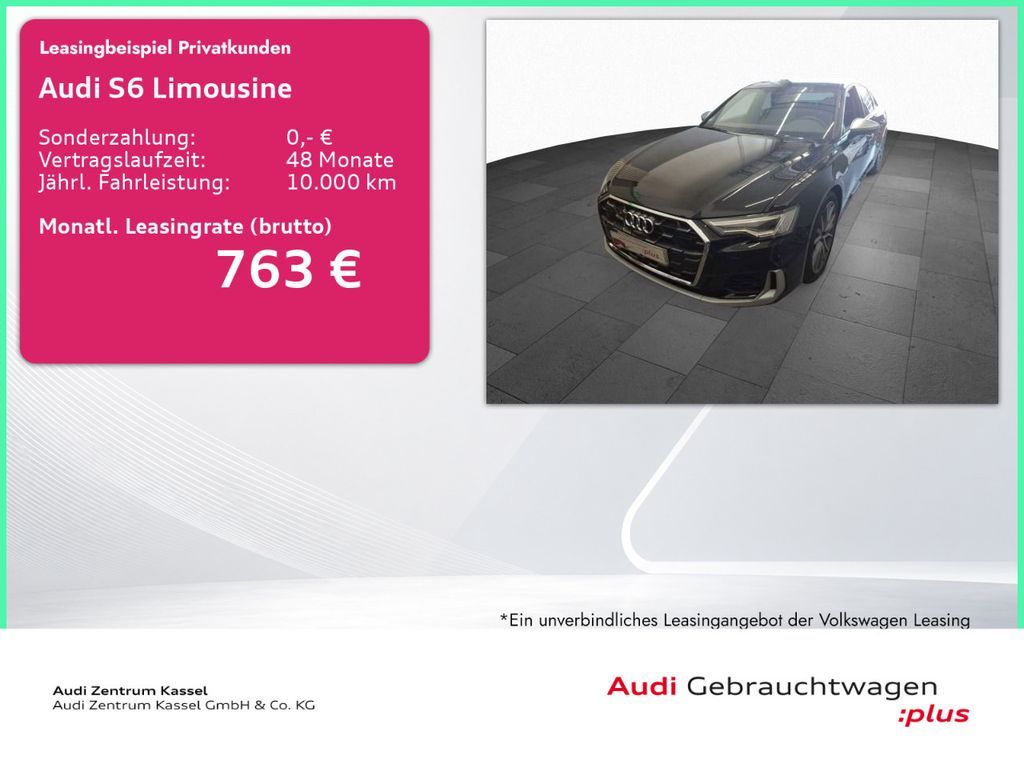Audi S6 Limousine 3.0 TDI qu. LED Pano Massage 360° Leasing