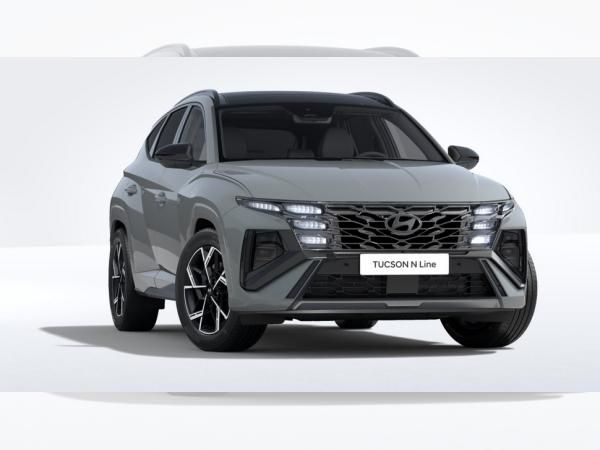 Hyundai TUCSON N-Line X 4WD 136ps ⛽DIESEL⛽📅Lieferzeit ca.3 Monate📅 Panoramadach 360° Kamera HUD Matrix LED Navi App Leasing