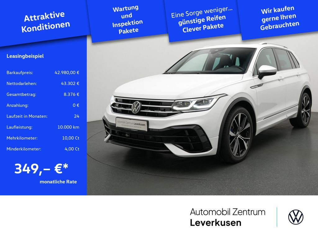 Volkswagen Tiguan R PANO MATRIX LEDER H/K ACC DCC NAVI VIRT Leasing