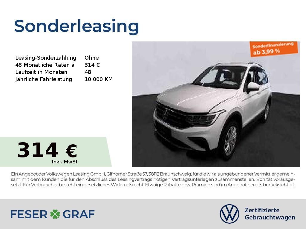 Volkswagen Tiguan Life 1.4 TSI DSG eHybrid Navi LED SiHz Leasing