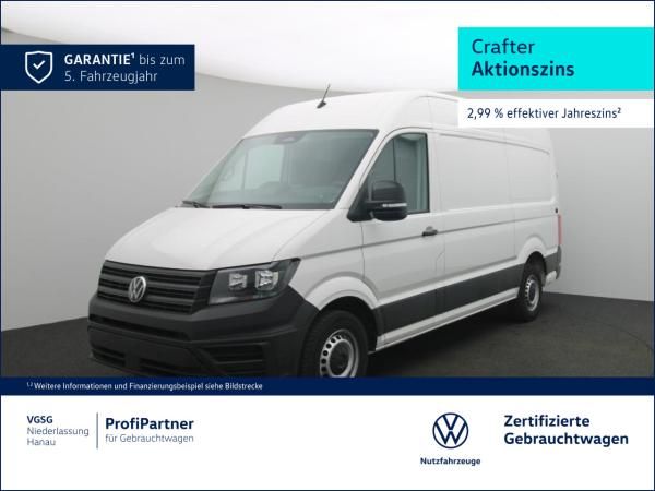 Volkswagen Crafter Kasten Mittel vorb.AHK Kamera Klima DAB+ Leasing