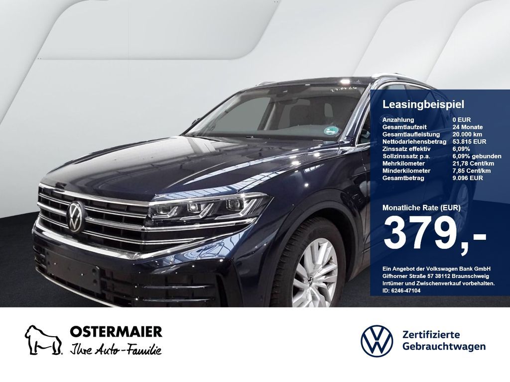 Volkswagen Touareg ELEGANCE 3.0TDI 231PS NP.92T ACC.AHK.KAM Leasing