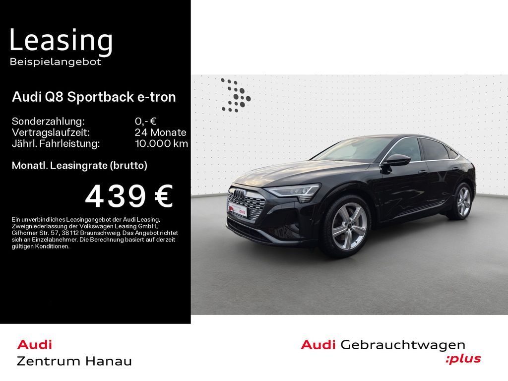 Audi Q8 e-tron Sportback 50 QUATTRO ADVANCED *S LINE* Leasing