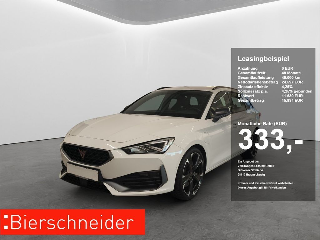 Cupra Leon SP 1.4 e-Hybrid DSG VZ LED NAVI ACC PARKASS Leasing