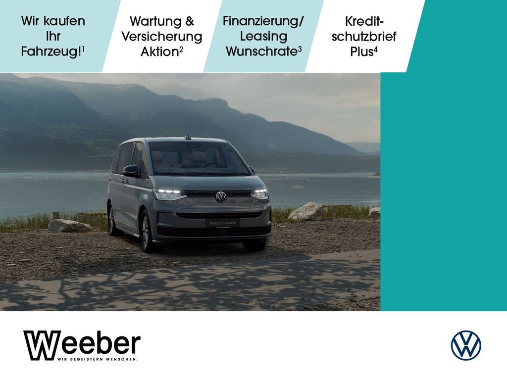 Volkswagen T7 Multivan 2.0 TDI DSG LED Kamera PDC LM Allrad Leasing