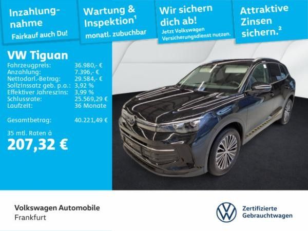 Volkswagen Tiguan 2.0 TDI DSG Goal Navi AHK Spurwechselassistent DAB+ Leasing