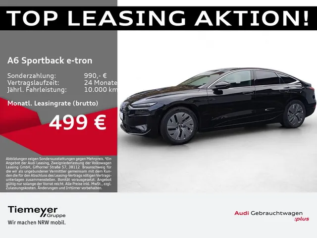 Audi A6 e-tron Sportback Performance 360 LEDER AHK PA