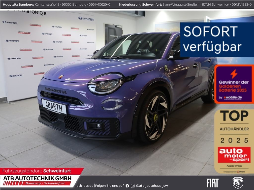 Abarth 600e Scorpionissima 280 PS Navi LED PDCv+h Totwi Leasing