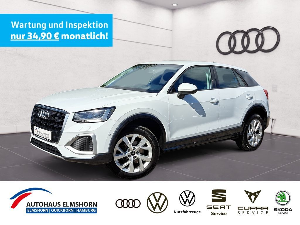 Audi Q2 advanced 35 TFSI NAV KAM LED PDC SHZ Leasing