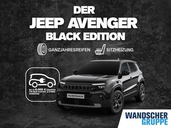 Jeep Avenger Black Edition inkl. GJR & SHZ Leasing