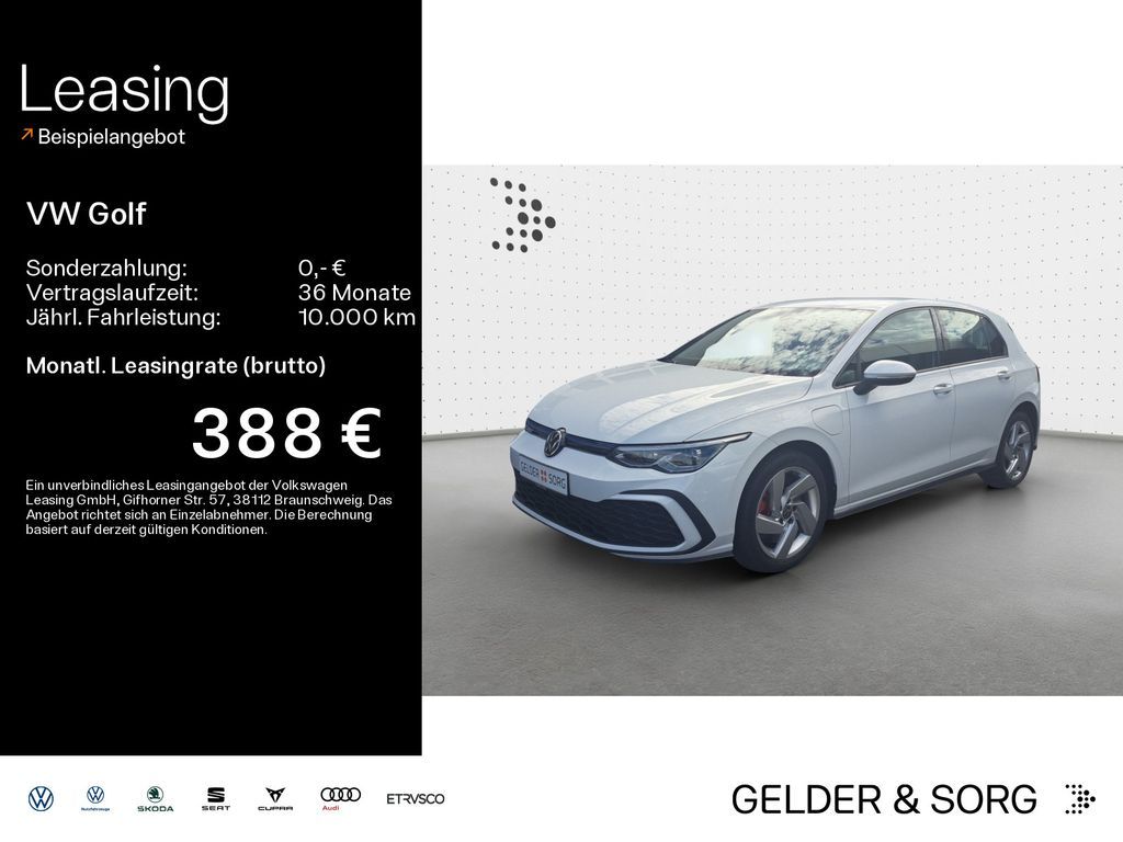 Volkswagen Golf GTE 1.4 eTSI LED*Navi*AHK*DAB+*Digital*EPH Leasing