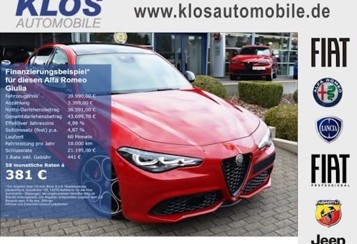 Alfa-romeo Giulia 2.0 Turbo 16V 206kW AT8-Q4 Competizione 4dr Auto kaufen