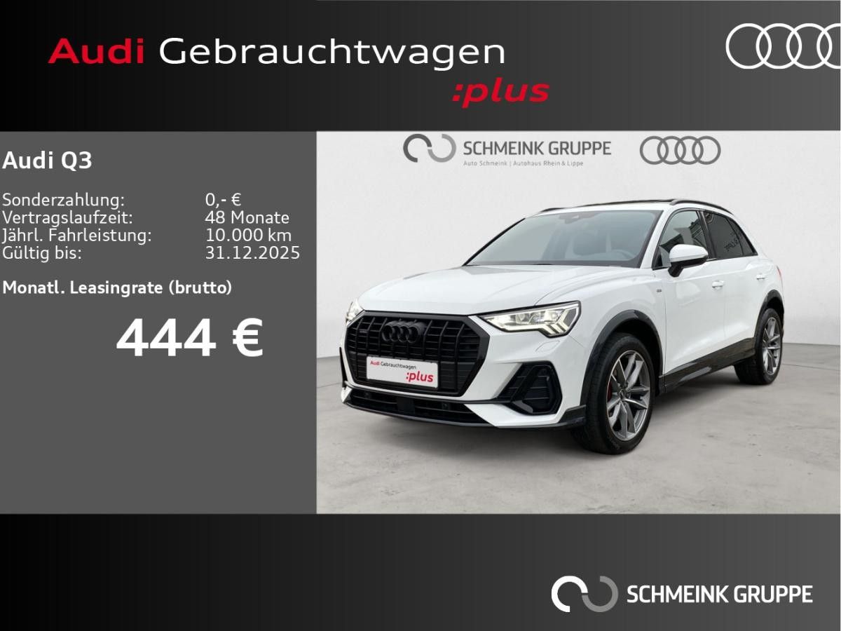 Audi Q3 45 TFSI quattro 2x S line Business Sonos Pano Leasing