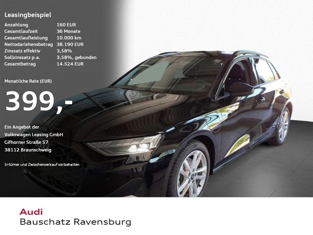 Audi A3 Sportb. 40 TFSI e advanced *AHK*NAVI*MATRIX* Leasing