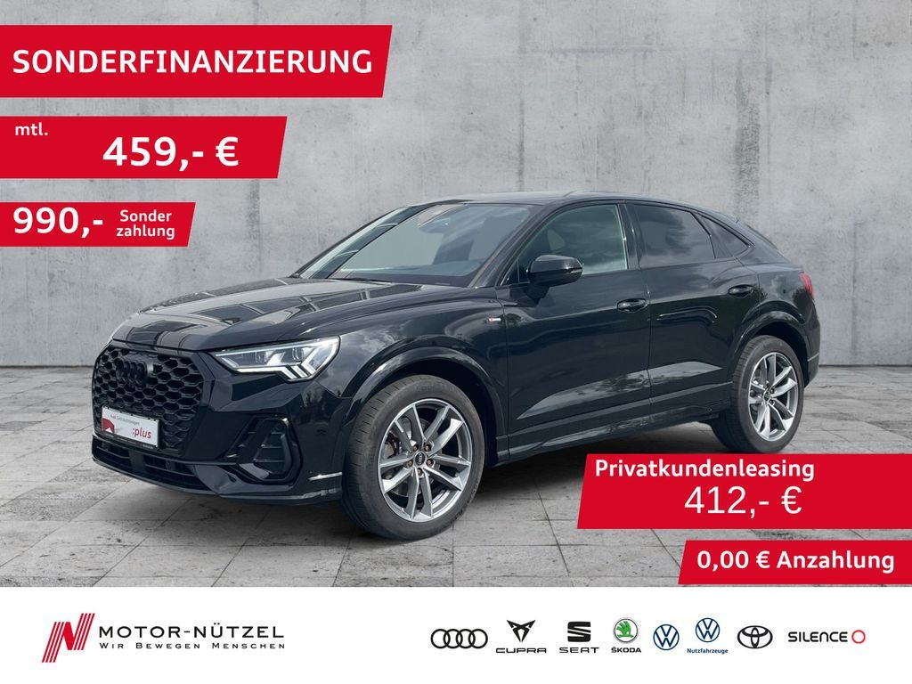 Audi Q3 Sportback 40 TDI QU 2xS-LINE MATRIX+ACC+AHK Leasing