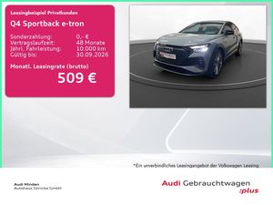 Audi Q4 Sportback e-tron 45 Pano LED LM 21" Navi 360°