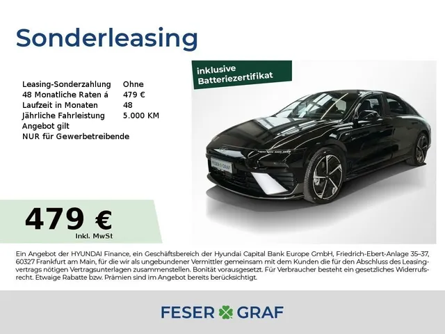Hyundai Ioniq 6 N-LINE ALLRAD MATRIX-LED CAM LHZ SHZ NAV