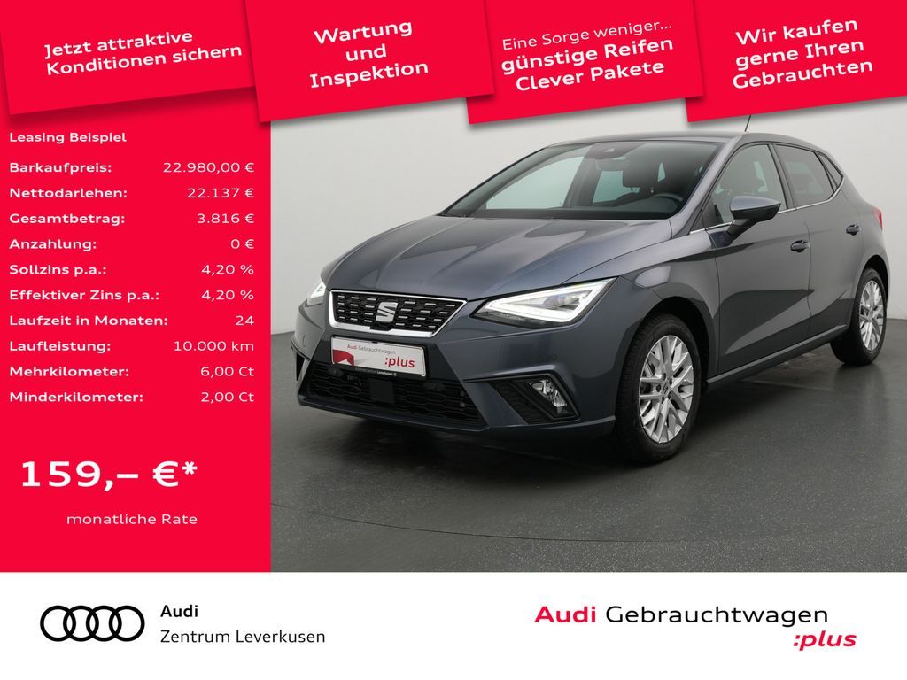 Seat Ibiza Xcellence DSG ACC NAVI KAM SHZ Leasing