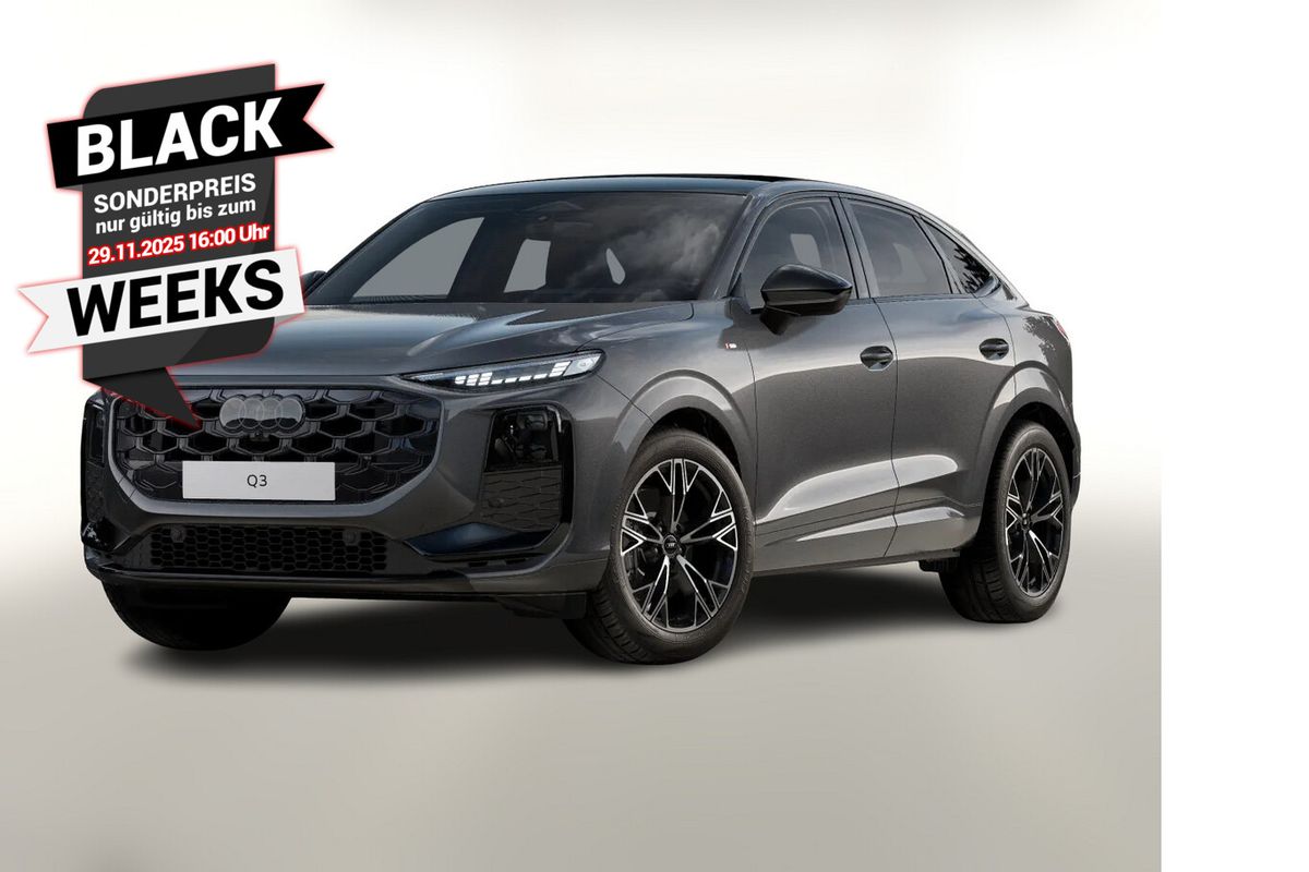 Audi Q3 Sportback TFSI 204 2xS line neuMod Tech+ Pano Leasing privat Leasing