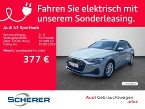 Audi A3 Sportback TFSI e Advanced KAMERA APP AHK MMI+