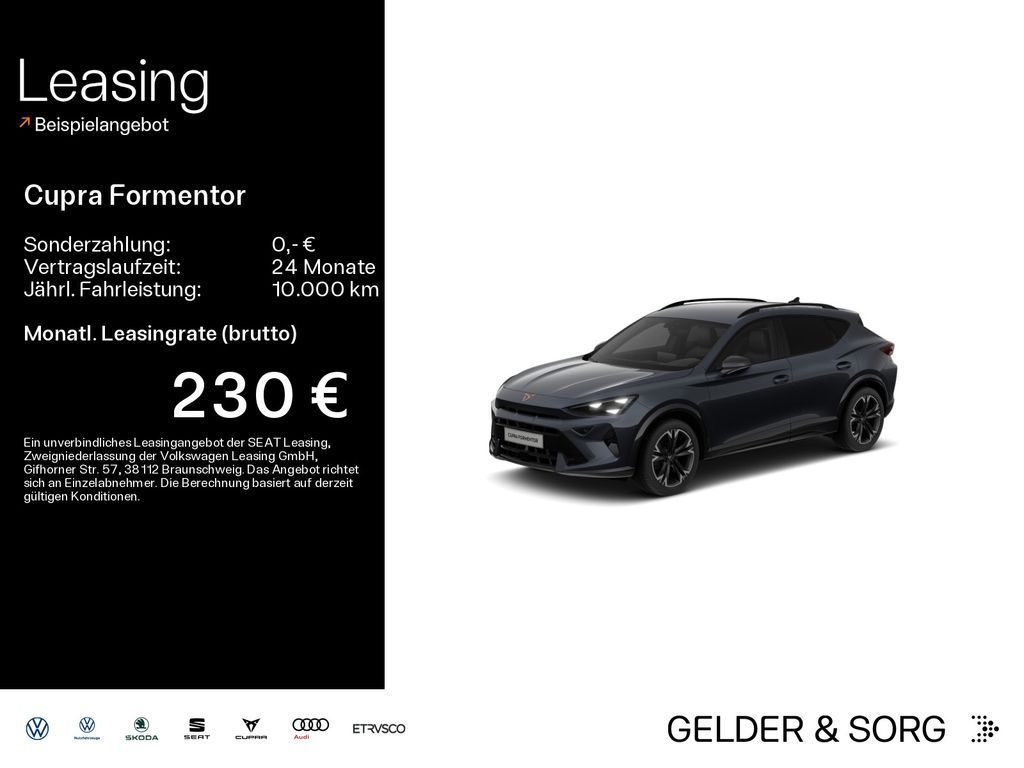 Cupra Formentor 1.5 eTSI RFk*LED*Navigation Leasing