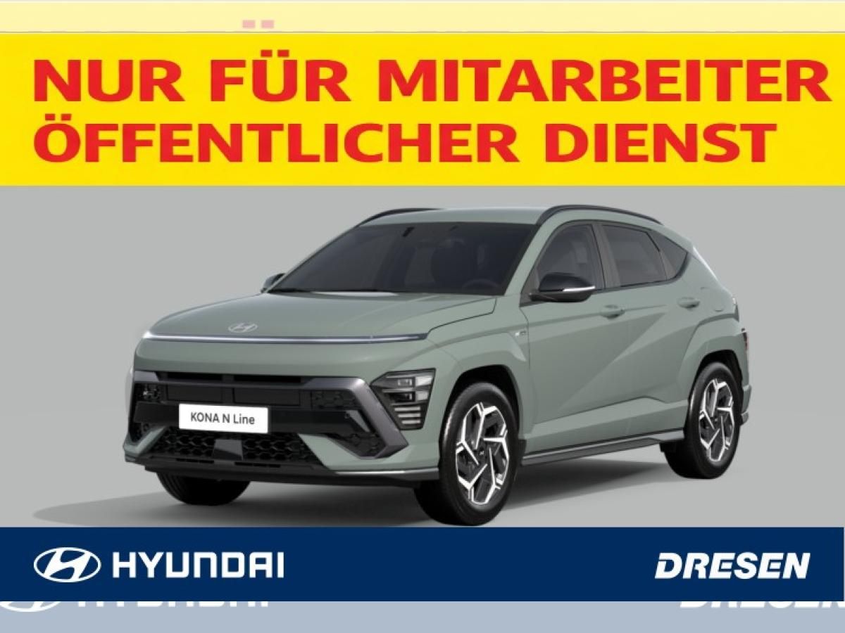 Hyundai KONA 1.6 N Line**NUR FÜR ÖFFENTL.DIENST**⚠️ I Navi I LED I Rückfahrkamera I Sitzheizung Leasing