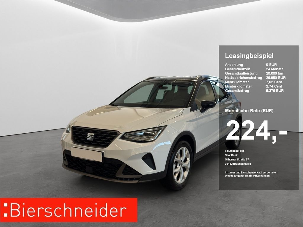 Seat Arona 1.5 TSI DSG FR / ab 180.-bei 990.-Anzahlun Leasing