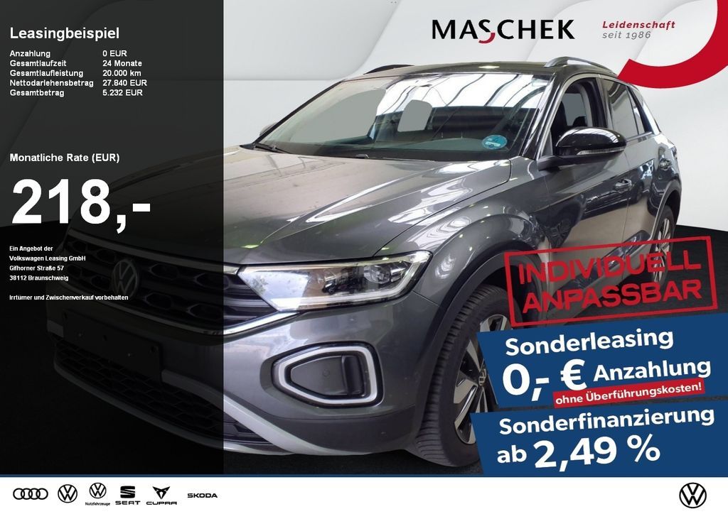 Volkswagen T-ROC Goal 2.0 TDI DSG AHK Navi Kamera GRA Sitzh Leasing